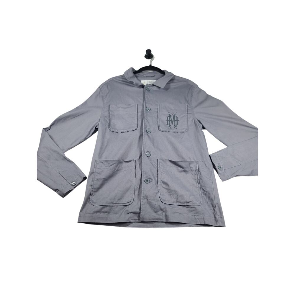 Disney Haunted Mansion Hatbox Ghost button up shacket Size small Halloween